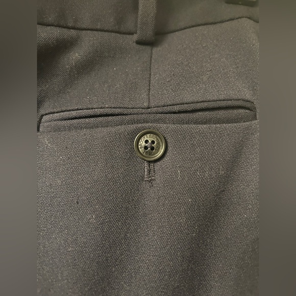 Brooks Brothers Caroline Fit Wool Trousers Navy Blue 6 - Picture 6 of 6